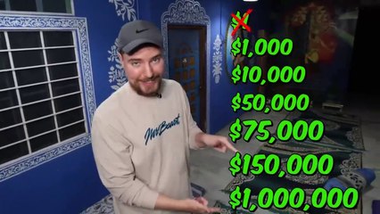 MrBeast's Epic $1 vs $1,000,000 Hotel Room Challenge! 🏨