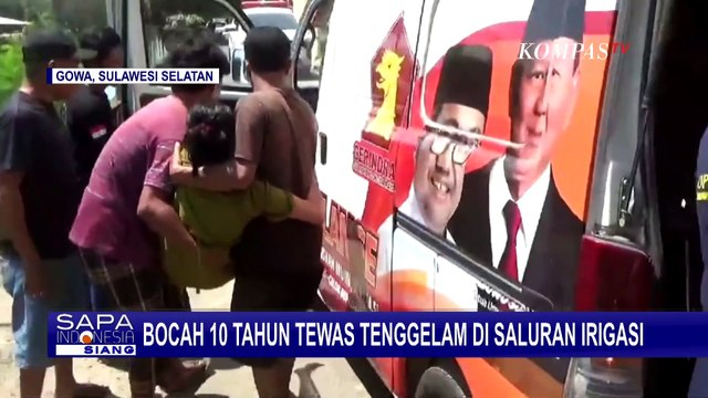 Kejadian Naas Timpa Seorang Ibu Usai Bocah 10 Tahun Tewas Tenggelam di Saluran Irigasi