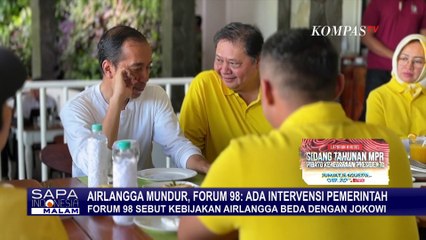 Soal Airlangga Mundur, Forum 98 Melawan: Ada Intervensi dari Pemerintah
