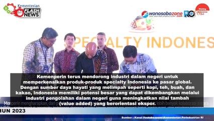 Kemenperin Dorong Pengembangan Produk Specialty Premium Indonesia