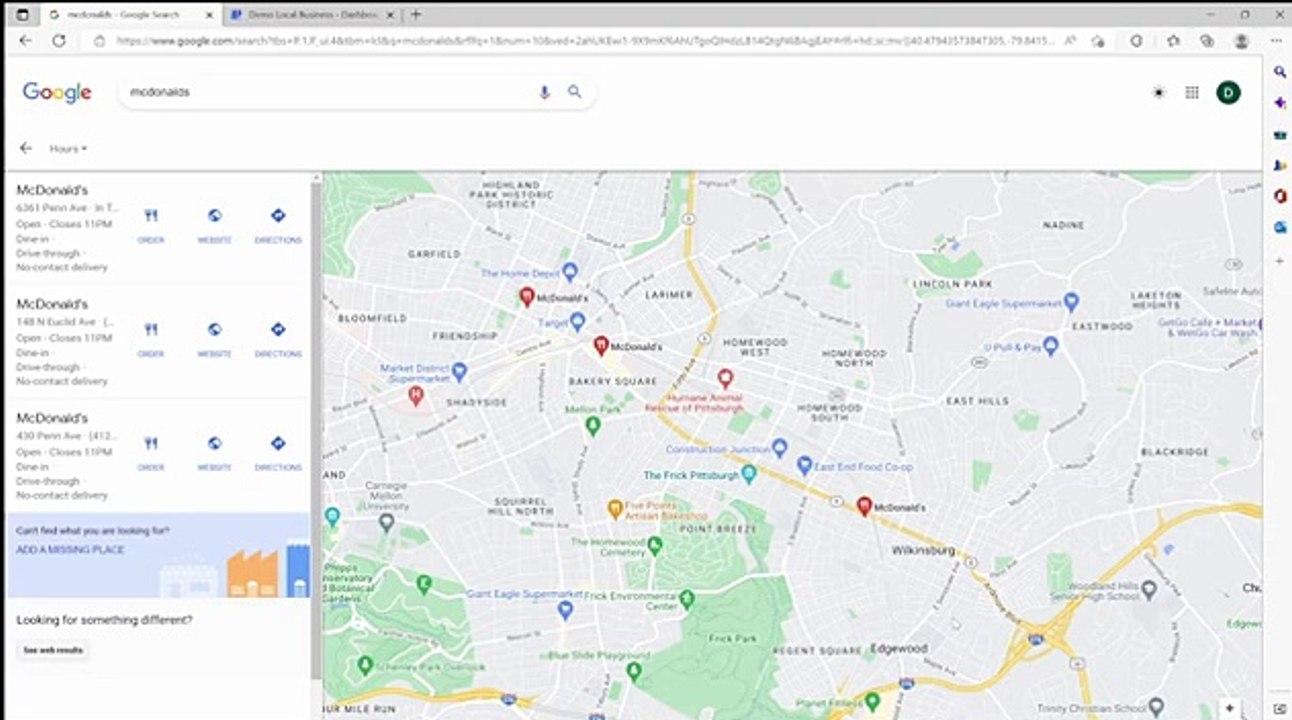 Business Locations with Lead Latchers