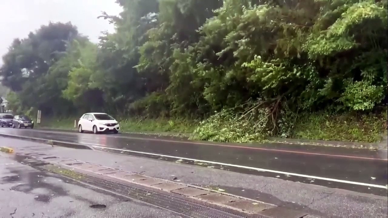 La tormenta tropical Maria deja lluvias récord a su paso por el noreste de Japón