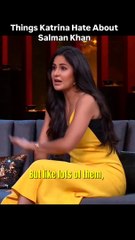 Katrina Kaif talking about salman khan