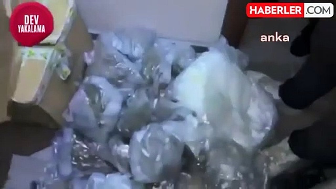 İzmir'de büyük uyuşturucu operasyonu: 124 kg esrar ve 350 bin adet sentetik ecza ele geçirildi