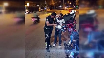 Polisten Motosiklet Sürücüsüne İlginç Ceza: Motor Sesi Dersi