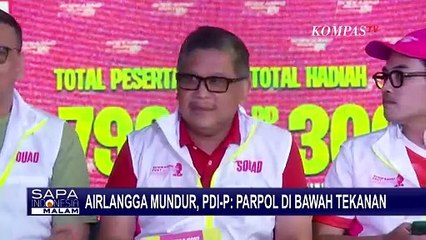 Soal Mundurnya Airlangga dari Ketum Golkar, PDIP Hasto: Parpol di Bawah Tekanan