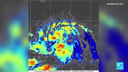 Tormenta tropical Ernesto sigue su trayectoria y se dirige a Puerto Rico