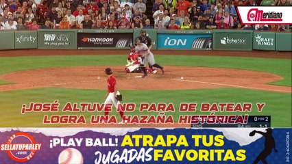 ¡José Altuve no para de batear y logra una hazaña histórica!