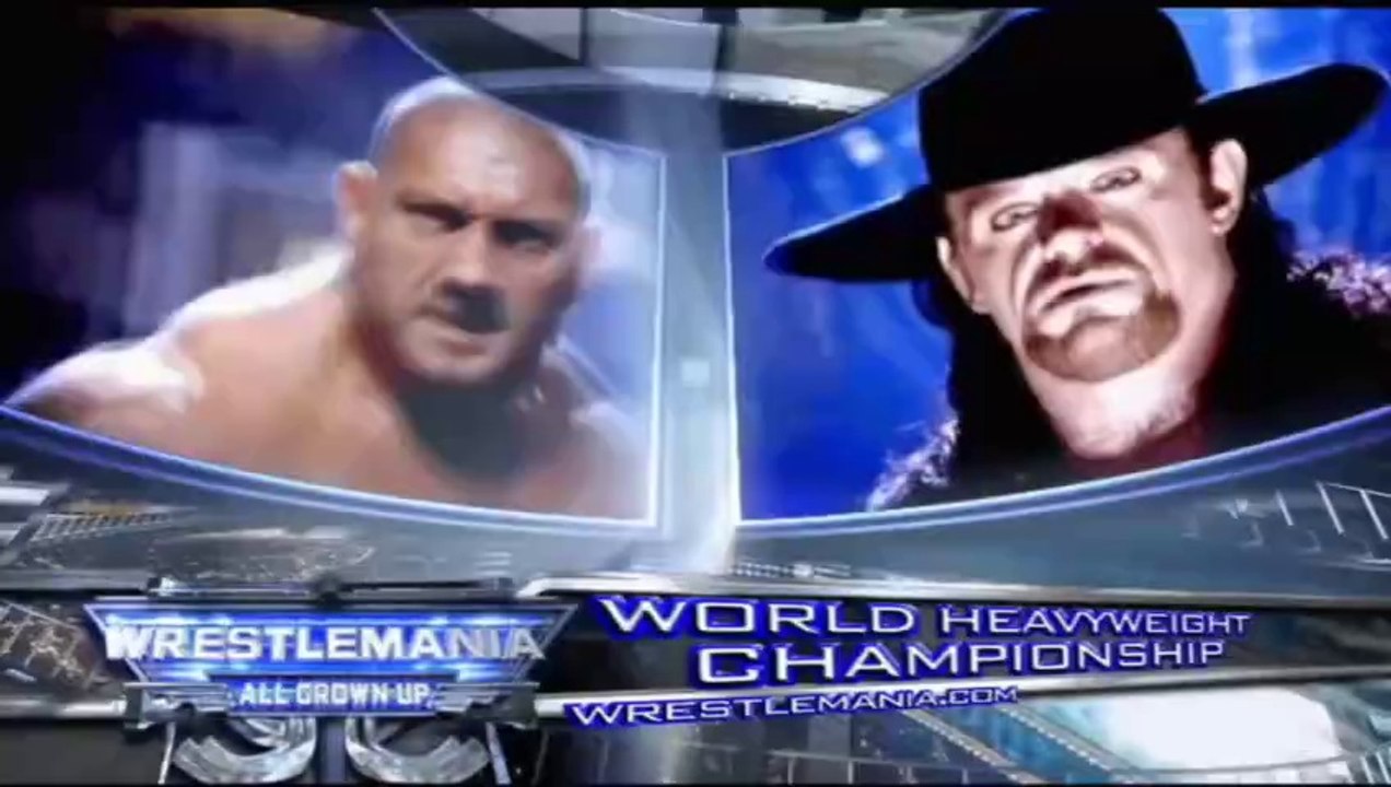 WWE WrestleMania 23 - Batista vs The Undertaker (World Heavyweight Championship)