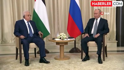 Putin: "Filistin halkını desteklemek için her şeyi yapıyoruz"