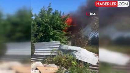 Sakarya'da bir işletme alev topuna döndü