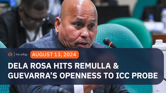 ‘Quite alarming’: Dela Rosa hits Remulla, Guevarra over recent ICC statements