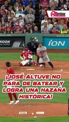 ¡José Altuve no para de batear y logra una hazaña histórica! (Vertical)