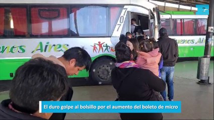 El duro golpe al bolsillo por el aumento del boleto de micro