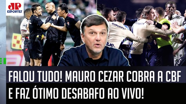 ISSO É DELIBERADO! É CONTRA O FUTEBOL! A CBF deveria DAR UM BASTA! Mauro Cezar faz DESABAFO!