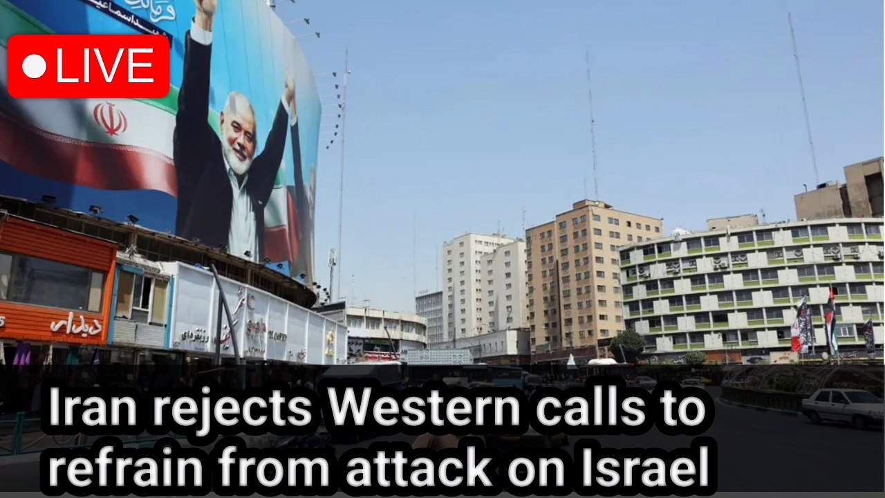 Iran rejects Western calls to refrain from attack on Israel | BBC news | BBC London | BBC breaking news | BBC news Live| CNN media | CNN news