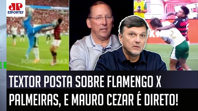O que o Textor TEM A VER com Flamengo e Palmeiras??? Ele TEM QUE FALAR de... Mauro Cezar É DIRETO!