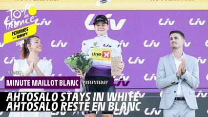 Liv White Jersey Minute - Stage 3 - Tour de France Femmes avec Zwift 2024