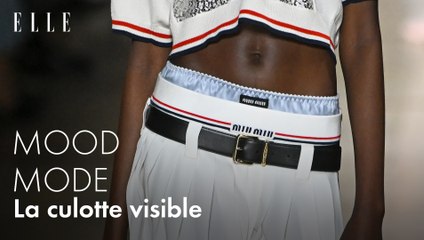 Tendance : la culotte visible