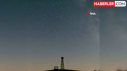 Tekirdağ'da Perseid meteor yağmuru gözlendi