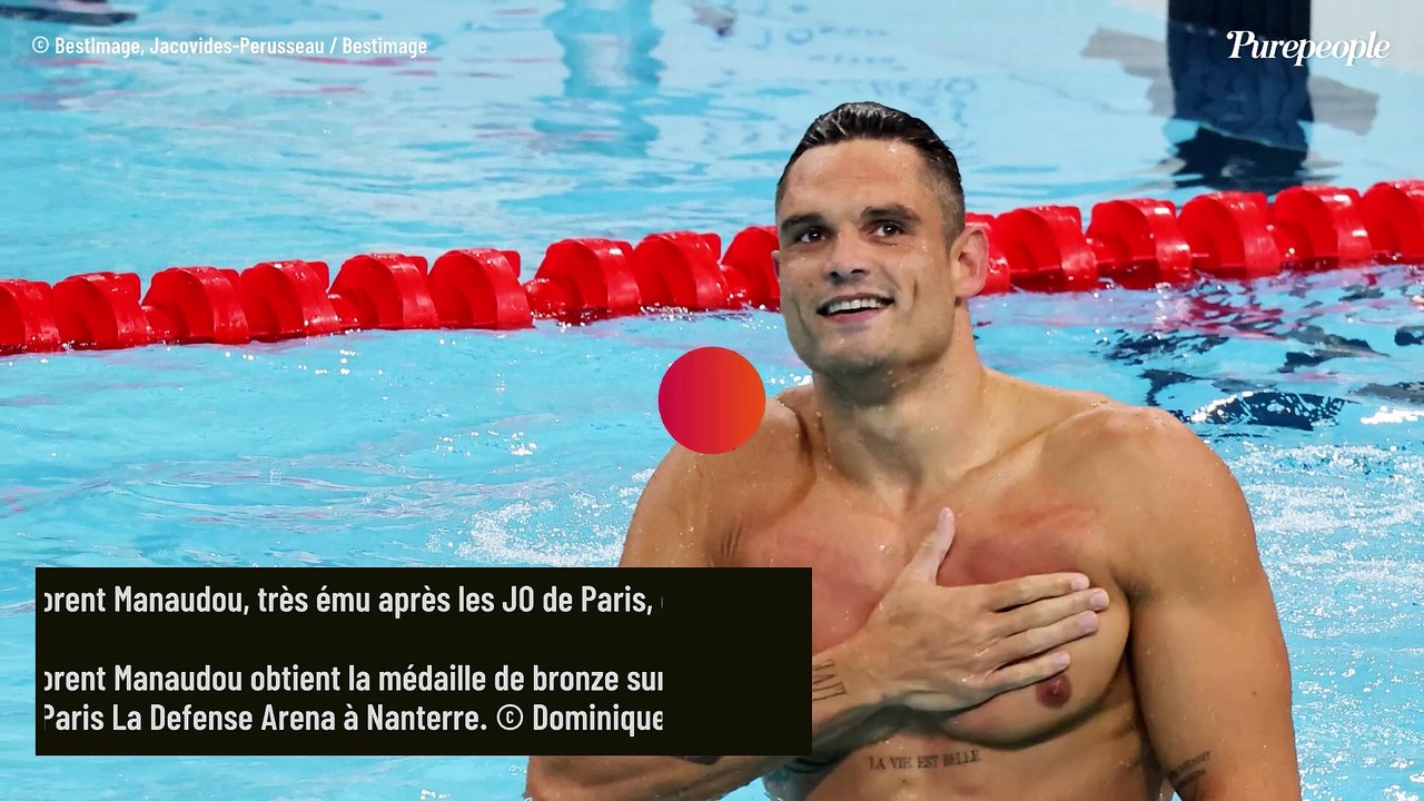 Florent Manaudou rentré chez lui à Antibes, il craque après les JO de Paris : "Je suis très émotif parce que c'est la fin"