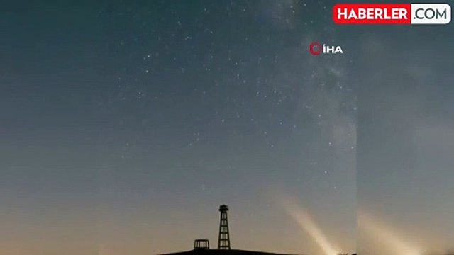Tekirdağ'da Perseid meteor yağmuru gözlendi