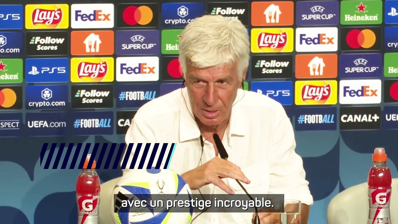 Gasperini : "Aucune difficulté à préparer un tel match"
