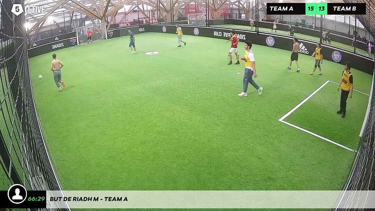 But de Riadh M - Team A