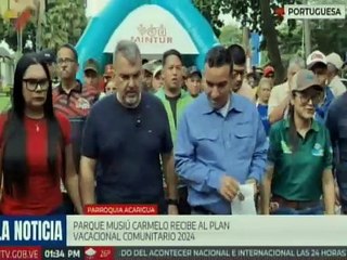 65 parques recreacionales aptos para el Plan Vacacional Comunitario y Mostacho Fest 2024
