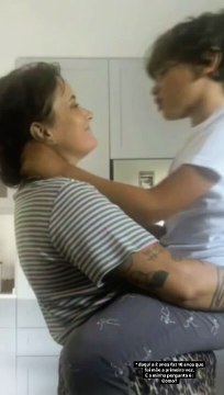 Carolina Deslandes sobre o filho