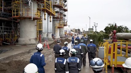 YPF amplió la capacidad de producción de la Refinería de Ensenada para producir combustiblesde máxima calidad