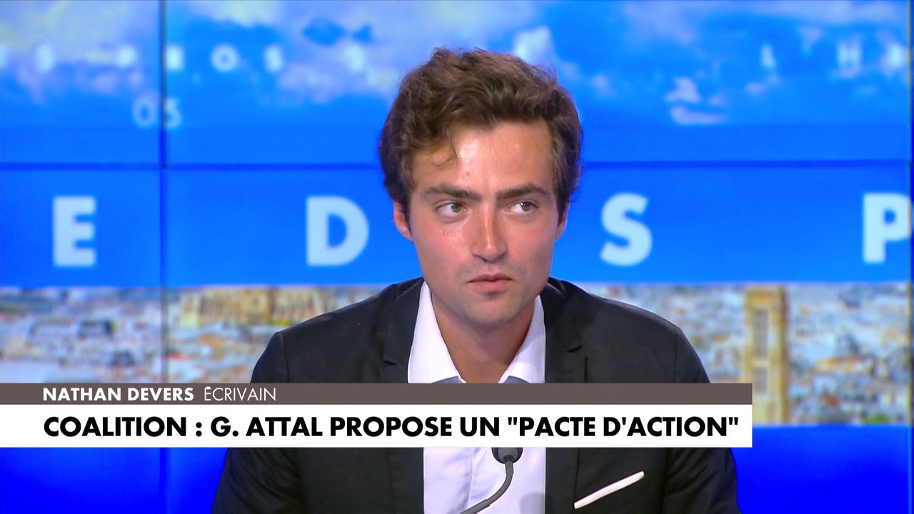 Nathan Devers : les élections législatives de juillet dernier sont «peut-être la victoire d’un bloc central, d’un Macronisme élargis»