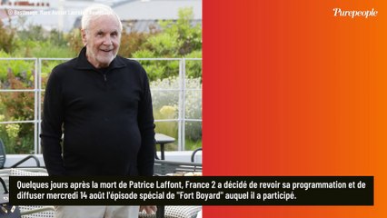 Révélations sur la dernière apparition de Patrice Laffont à la télé, pour l'épisode spécial de Fort Boyard : "Il avait peur de..."