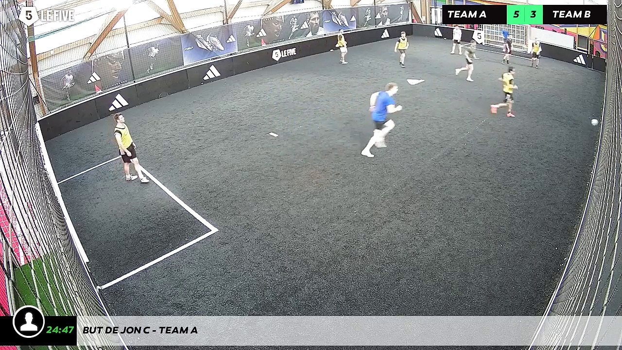 But de Jon C - Team A