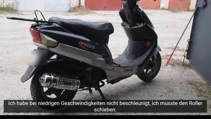 So wechseln Sie den vorderen Variator eines 4 Takt Rollers.