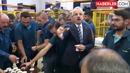 Bakan Uraloğlu, PTT ve TÜRKSAT'ın Ankara Macunköy'deki yerleşkelerini ziyaret etti