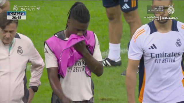 La cara de Camavinga a Bellingham mientras abandonaba el entreno casi entre lágrimas