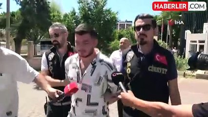 Antalya'daki patinaj cinayetinde zanlı adliyeye sevk edildi