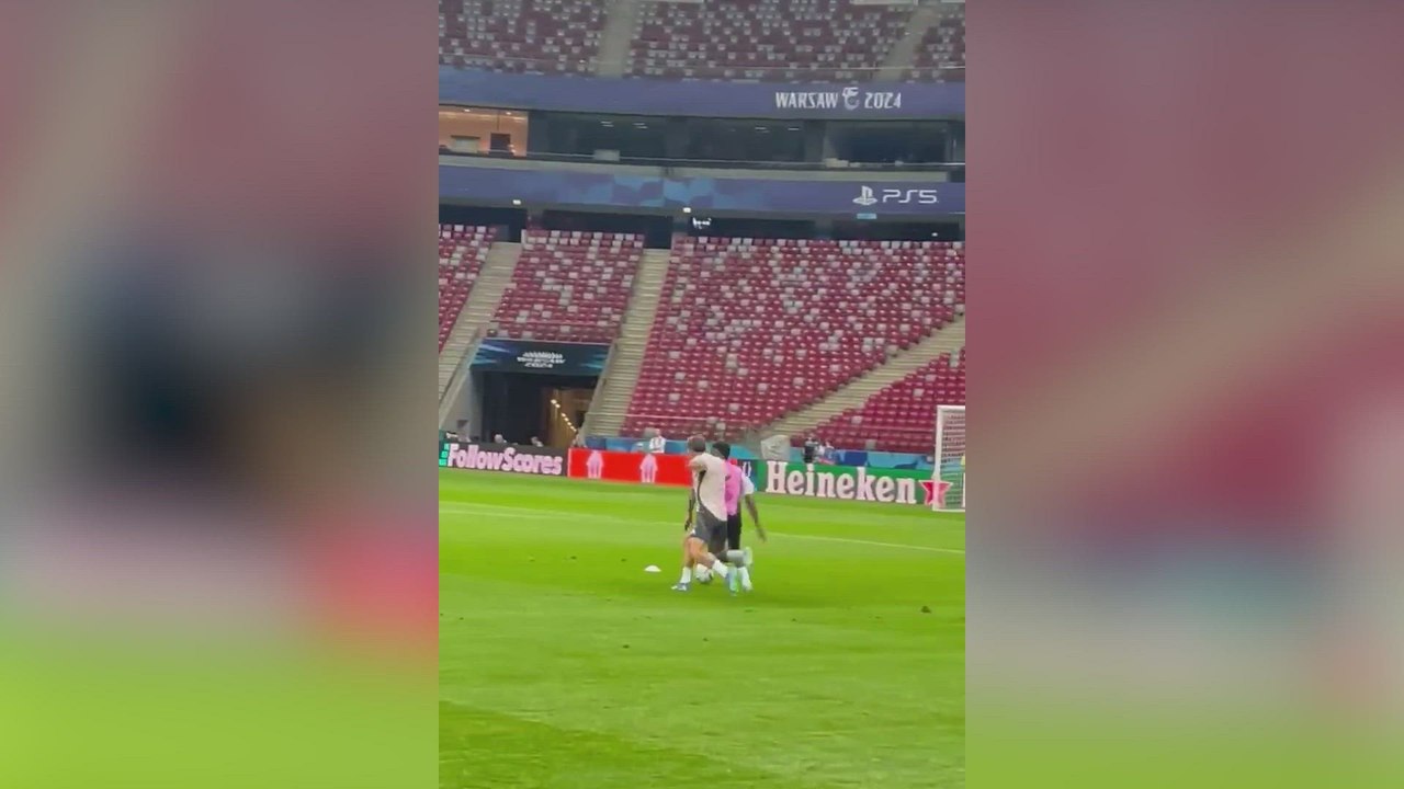 Heartbreaking screams: Camavinga's injury blow and Bellingham's frightening reaction at training