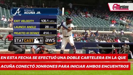 ¡Ronald Acuña Jr. cumple un nuevo año de esta impresionante hazaña!