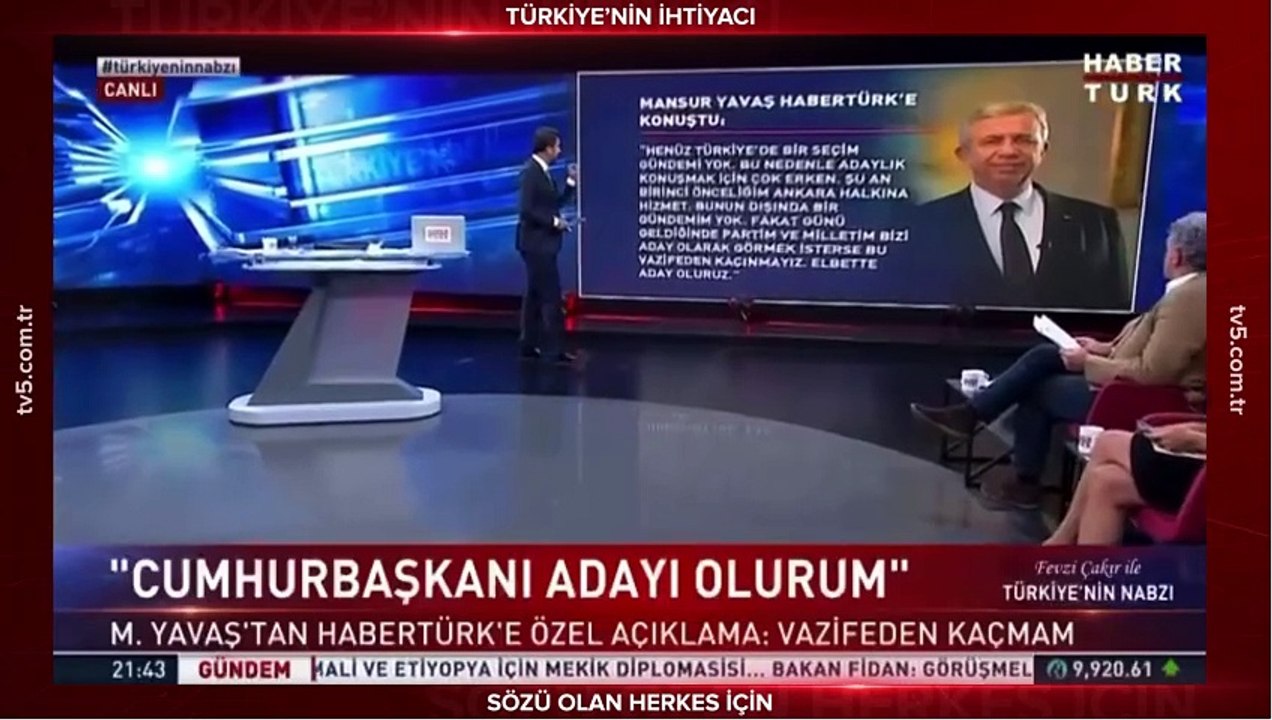 Mansur Yavaş'tan adaylık açıklaması: Partim ve milletim isterse aday olurum
