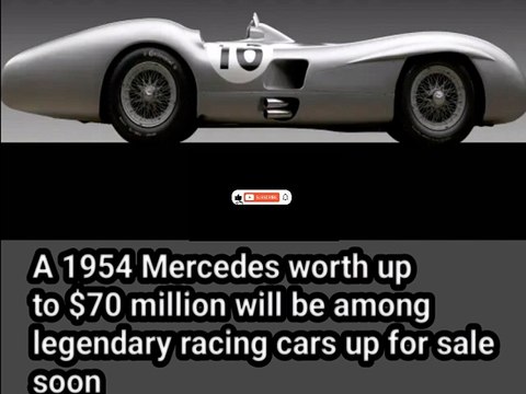 A 1954 Mercedes worth up to $70 million will be among legendary racing cars up for sale soon |BBCnews |BBC live news #bbc #bbcnewslive #bbcnewslivestreaming #bbclondon