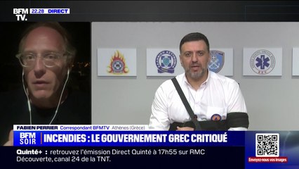 Incendies en Grèce: le gouvernement pointé du doigt