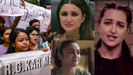 Kolkata Doctor Case: Alia Bhatt To Sonakshi & Many Celebs Emotional Reaction Viral,Justice के लिए..