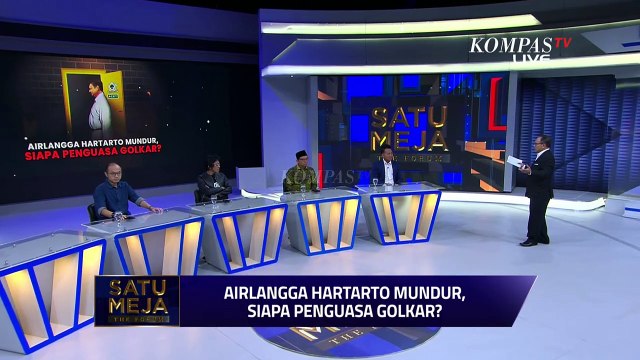 SIMAK! Pandangan Adian Napitupulu Soal Mundurnya Airlangga Hartarto dari Partai Golkar | SATU MEJA