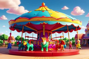 Paris Park Fun _  Parisian Playground Fun! Sing Along in the Jardin du Luxembourg