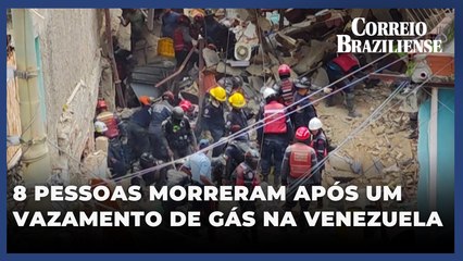 Explosão por vazamento de gás na Venezuela deixa oito mortos