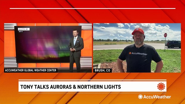 Storm chaser describes his experience of capturing the northern lights