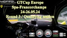 Anny Frosio GT Cup Europe Round 3 / Spa-Francorchamps 24-26.05.24 Ferrari 488 Challenge EVO