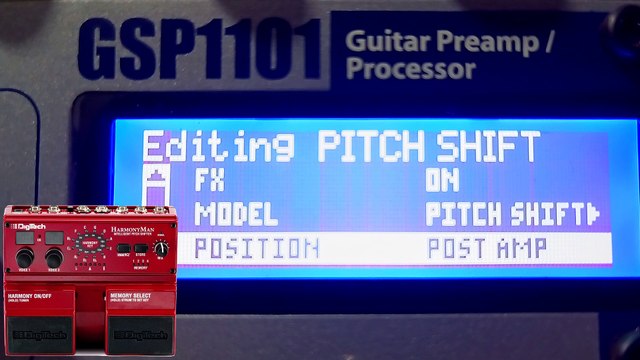 DIGITECH GSP 1101 - PITCH SHIFTER